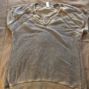 Short sleeve sweatshirt